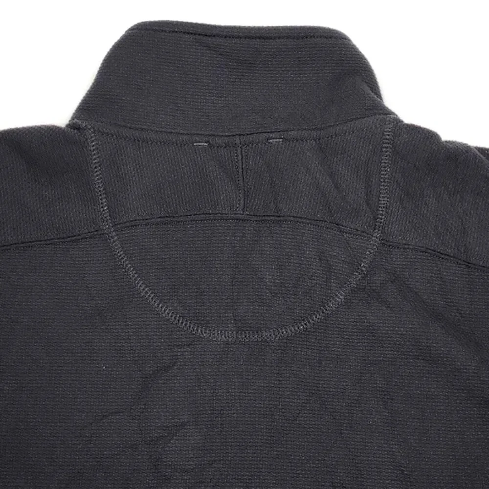 The North Face TKA Stealth Quarter Zip Pullover Shirt Mens Size Medium Black